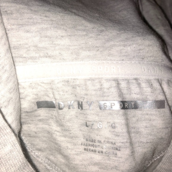 NWOT DKNY hoodie, lightweight, large - Picture 3 of 5